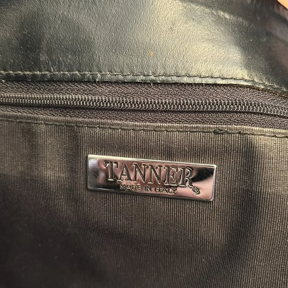 Tanner Leather Commuter Bag, Made in Italy
